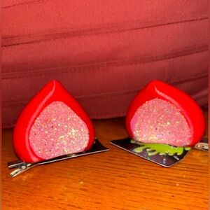 Cat ears horns hair clips